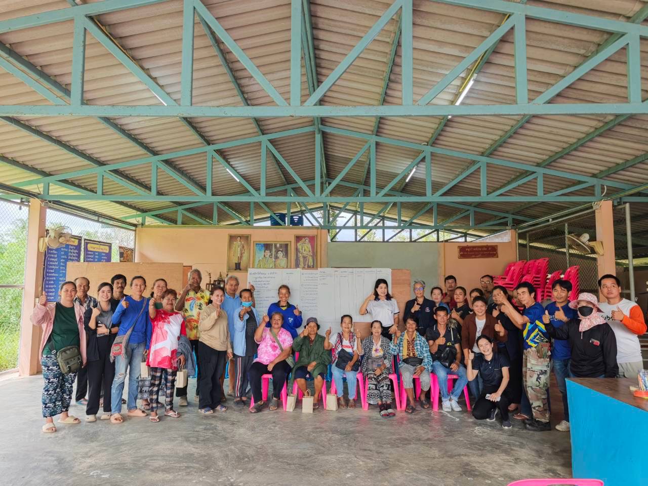 สำนักงานพัฒนาชุมชนอำเภอทับสะแก ประชุมเชิงปฏิบัติการประเมินหมู่บ้าน/ธรรมาภิบาล